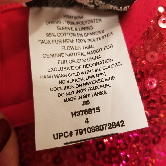 🤶🎄🎁 Girls Rare Edition Holiday Dress - Picture 8 of 8